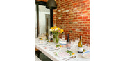 Dallas 220cm 3pc Dining Setting - White